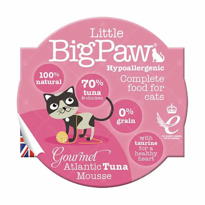 Little Big Paw  吞拿魚貓餐盒Mousse 85g 